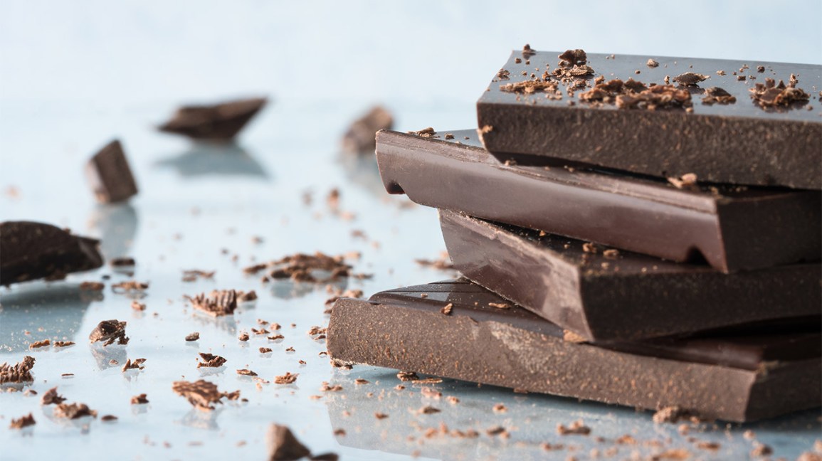 Pedaços de Chocolate Amargo